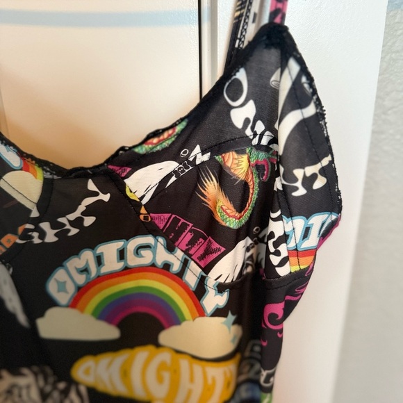 O-Mighty Logomania Dress Black - Picture 5 of 8